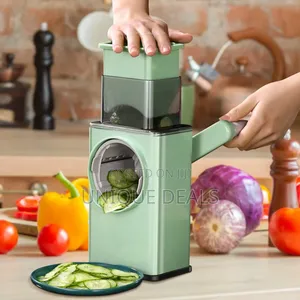 Manual Vegetable Cutter - 3 in 1 - Multifunctional Vegetable Slicer