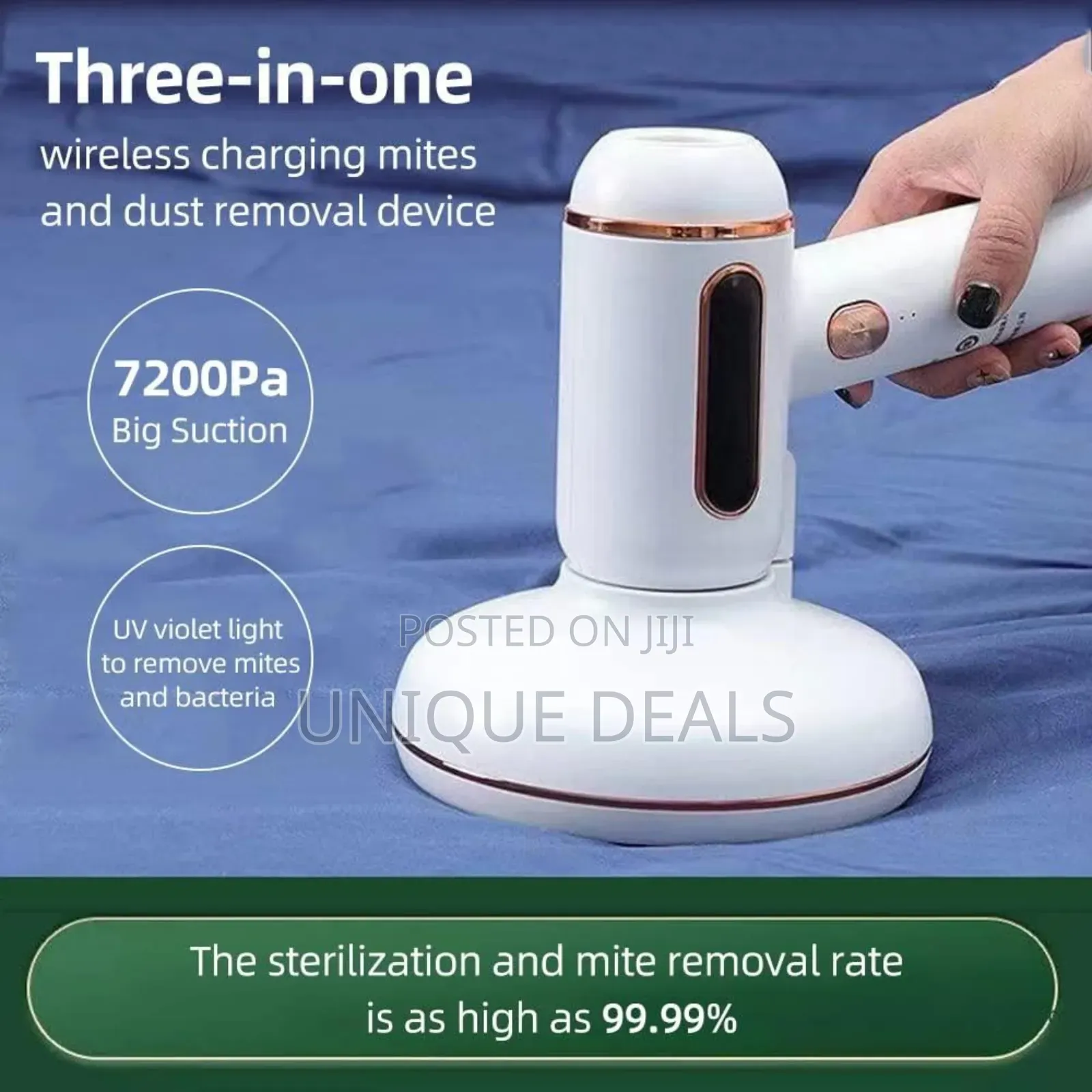 Cordless Dust Mite Remover, Mini Size