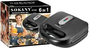 Sokany Sandwich Maker Set, 6in1