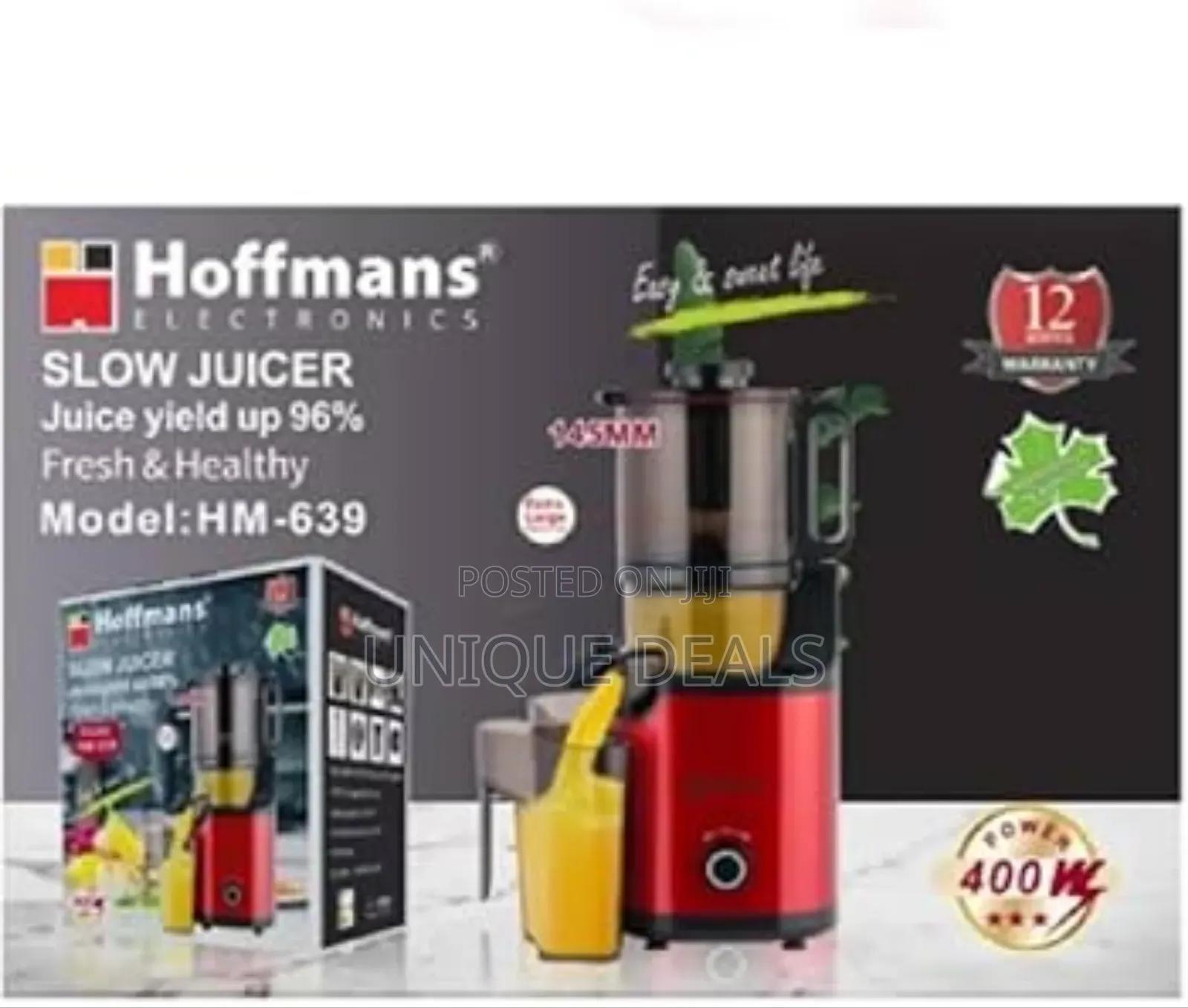 Hoffmans Slow Juicer