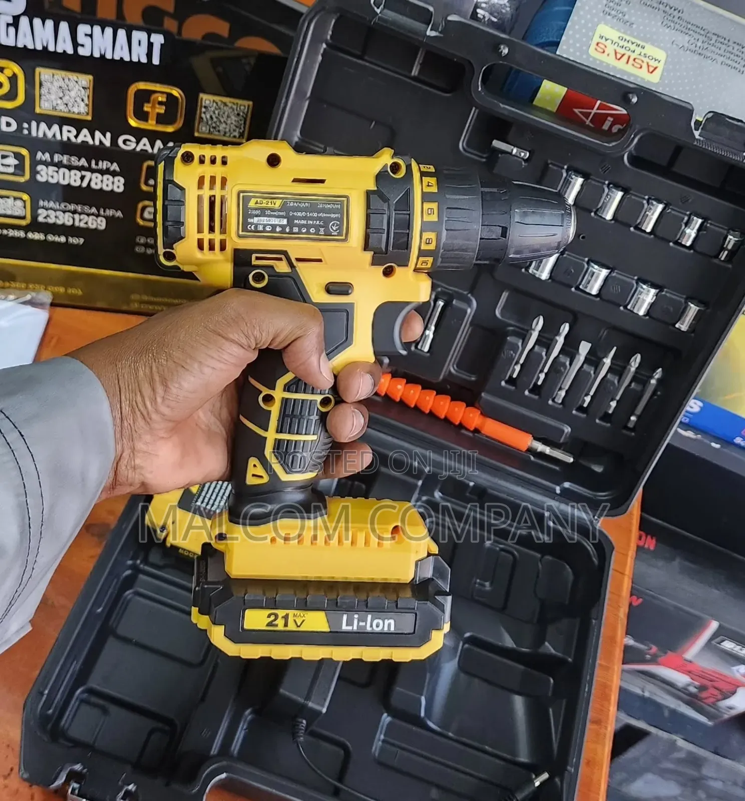 Cordless Drill / Rechargeable Drill 21v