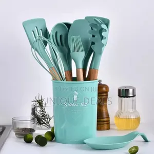 12 PCS Silicone Cooking Utensils Kitchen Utensil Set