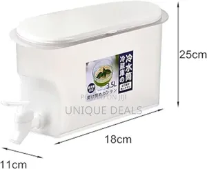 Beverage Dispenser With Spigot 3.5l Cold Kettle With Faucet