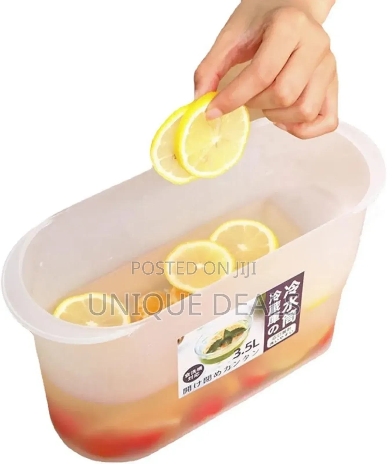 Beverage Dispenser With Spigot 3.5l Cold Kettle With Faucet