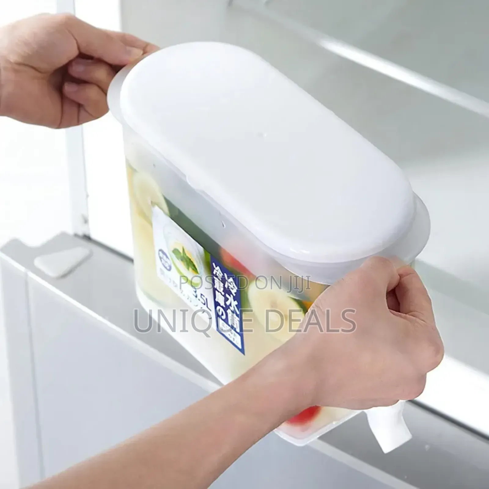 Beverage Dispenser With Spigot 3.5l Cold Kettle With Faucet