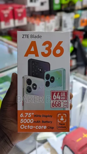 New ZTE Blade A36 64 GB Black