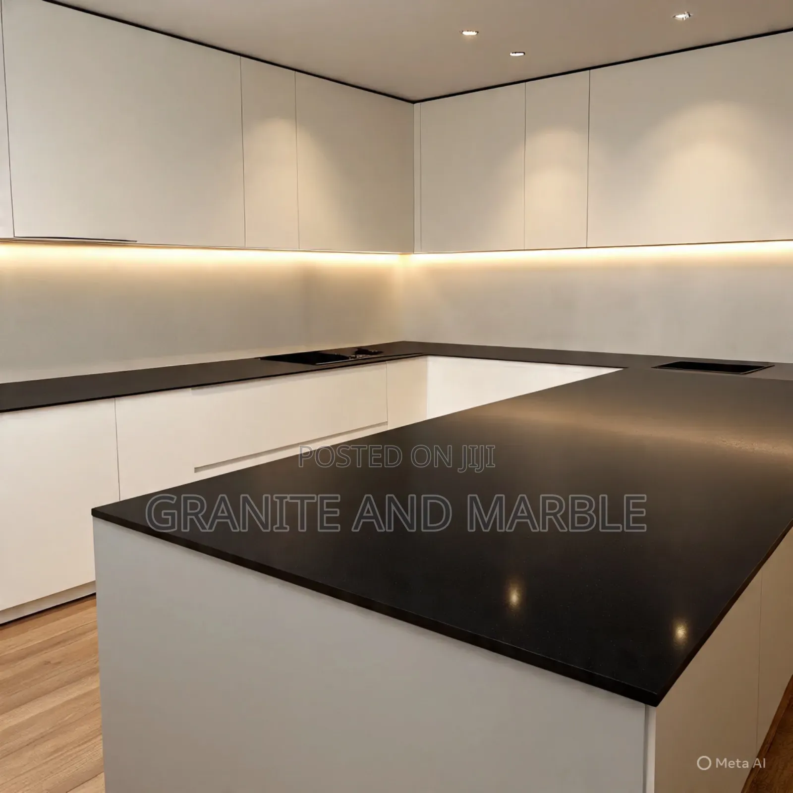 Black Granite Kitchen Tops – Elegant Finish