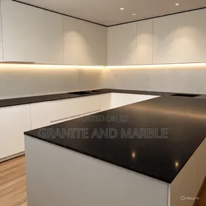 Black Granite Kitchen Tops – Elegant Finish