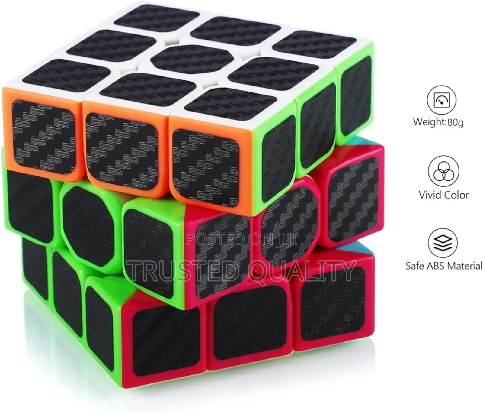 Stickered Magic Cube Puzzle