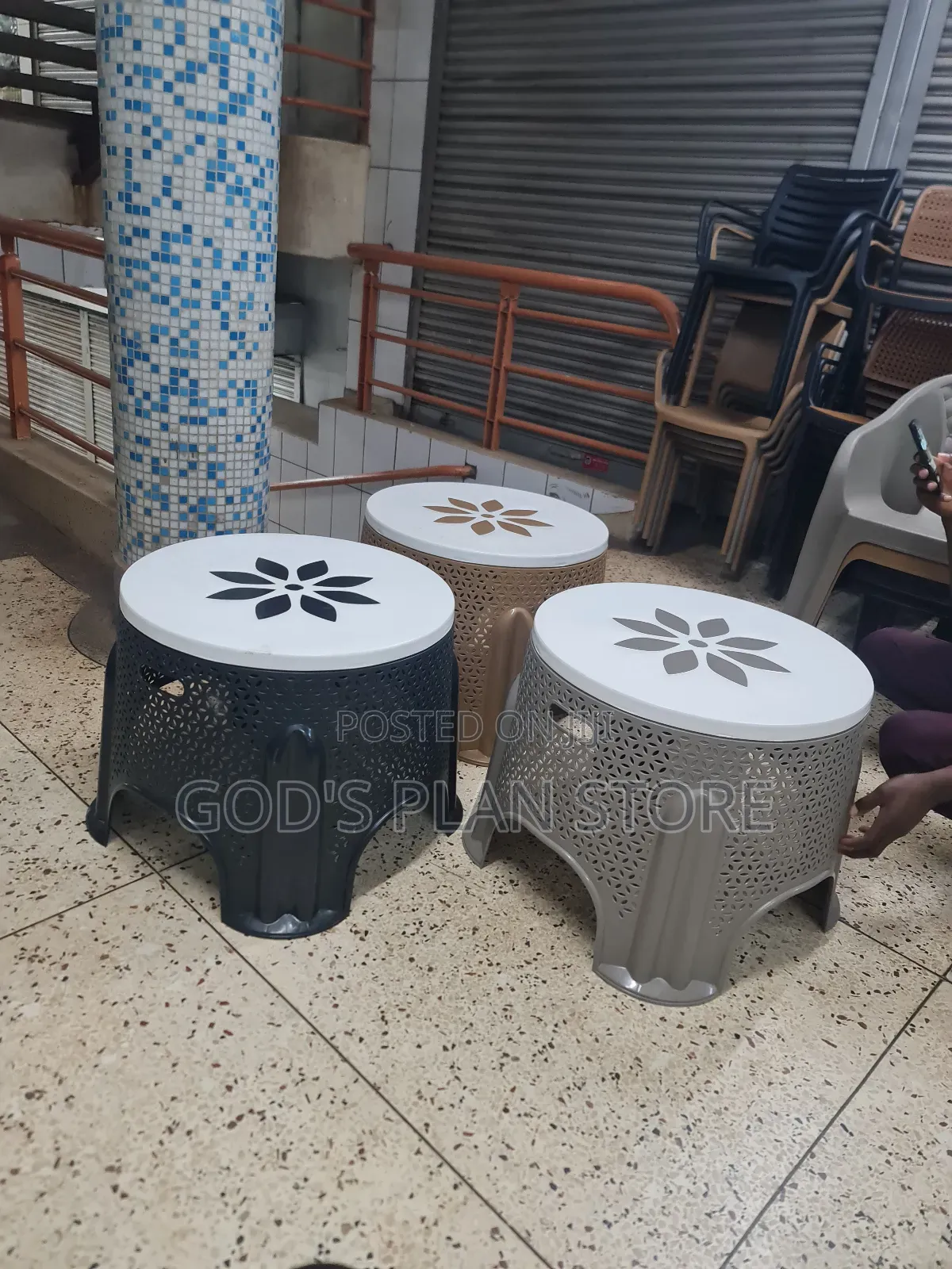 Assorted Plastic Table Plastic Table