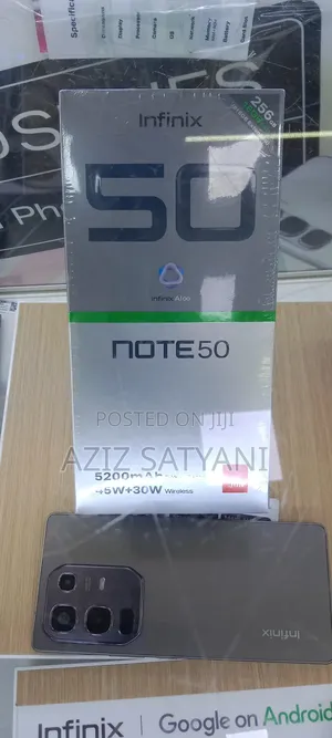 New Infinix Note 50s 256 GB
