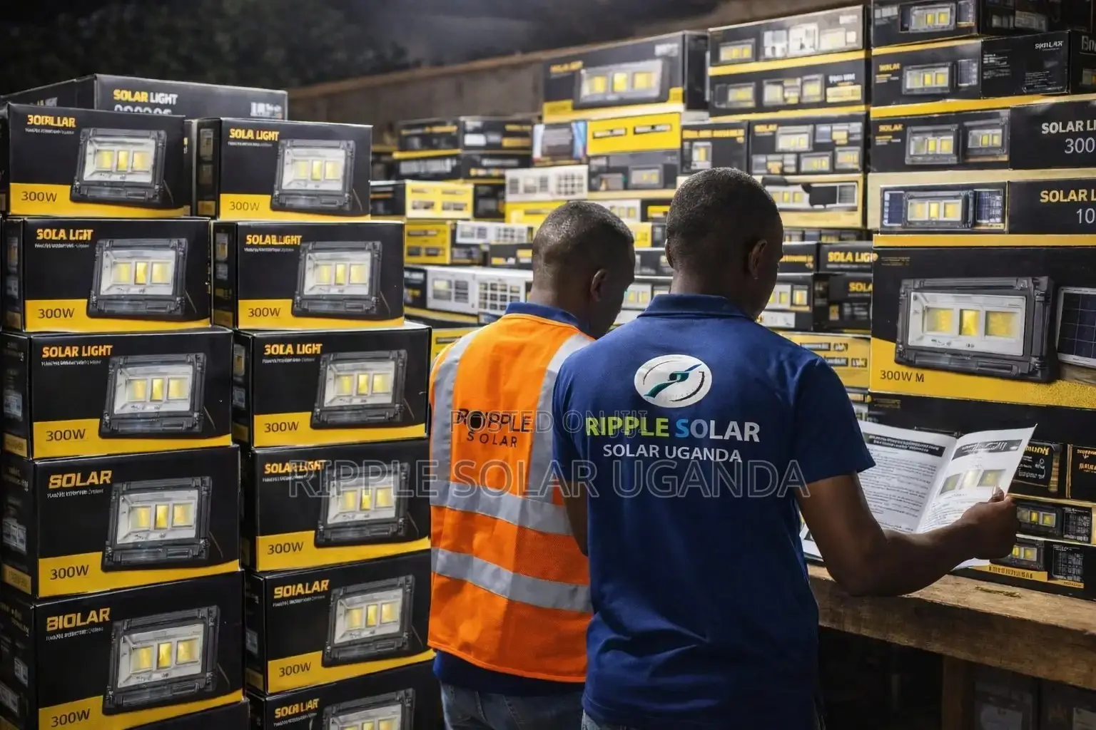 Ultra Bright 300w Solar Flood Light Outdoor Lamp Kampala
