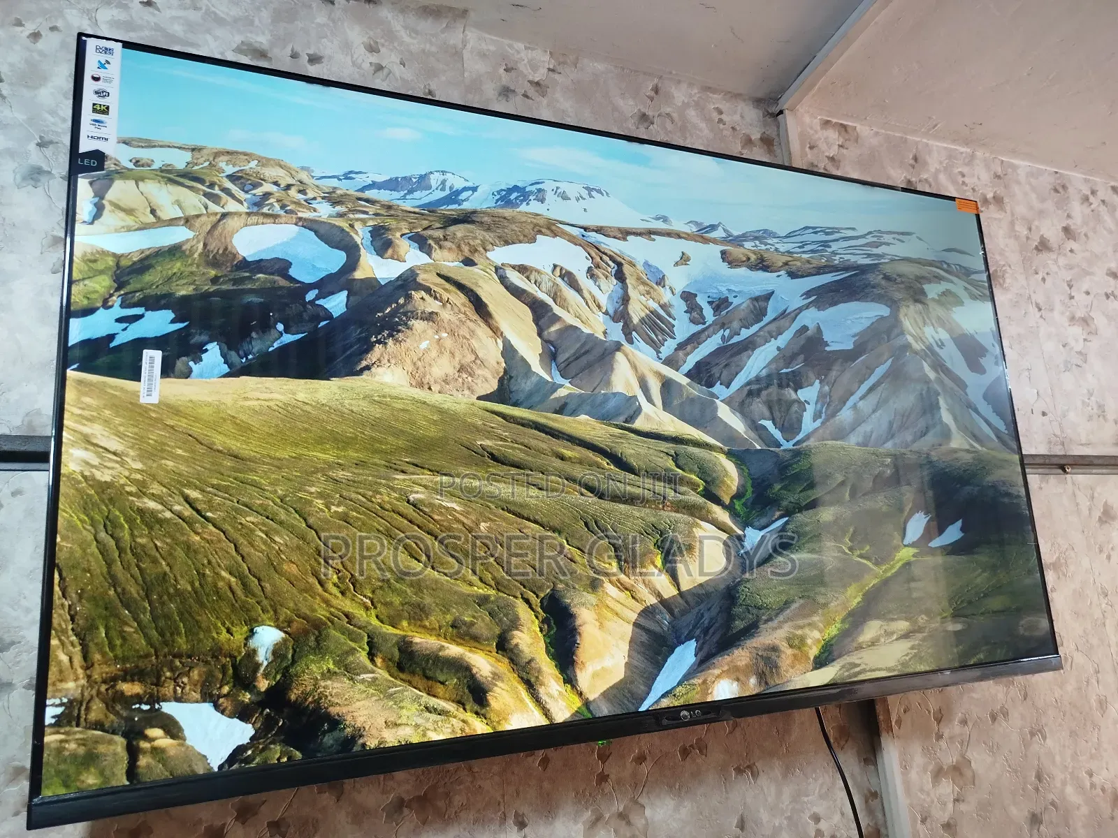 60 Inches Led Lg Smart Android Digital Flat Screen Flameless
