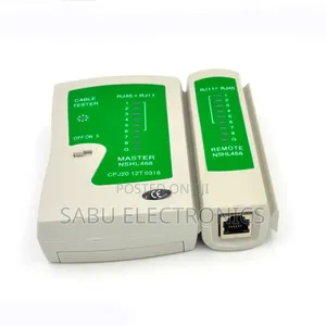Network Cable Tester Rj45 + Rj11 – Lan Cable Testing Tool