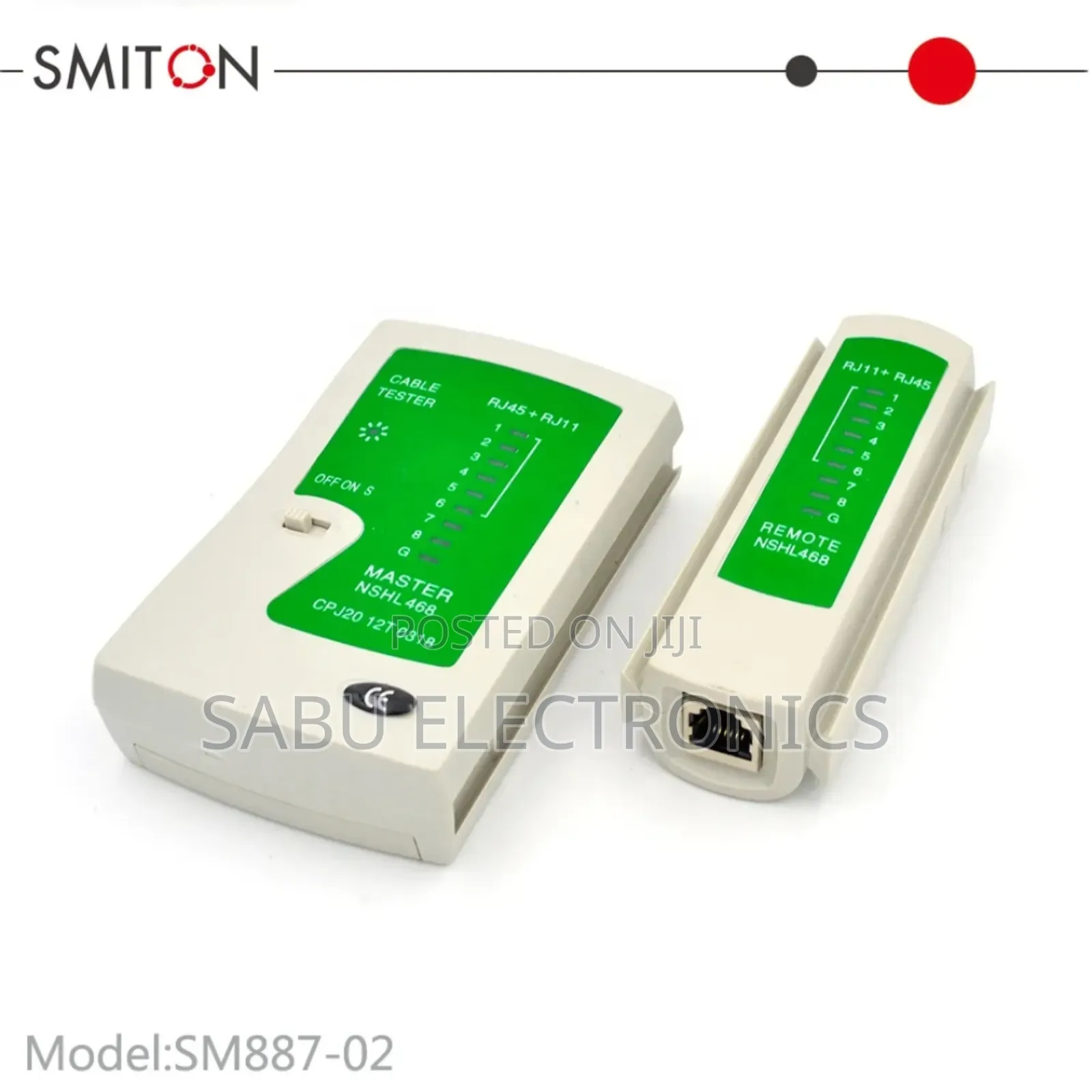 Network Cable Tester Rj45 + Rj11 – Lan Cable Testing Tool
