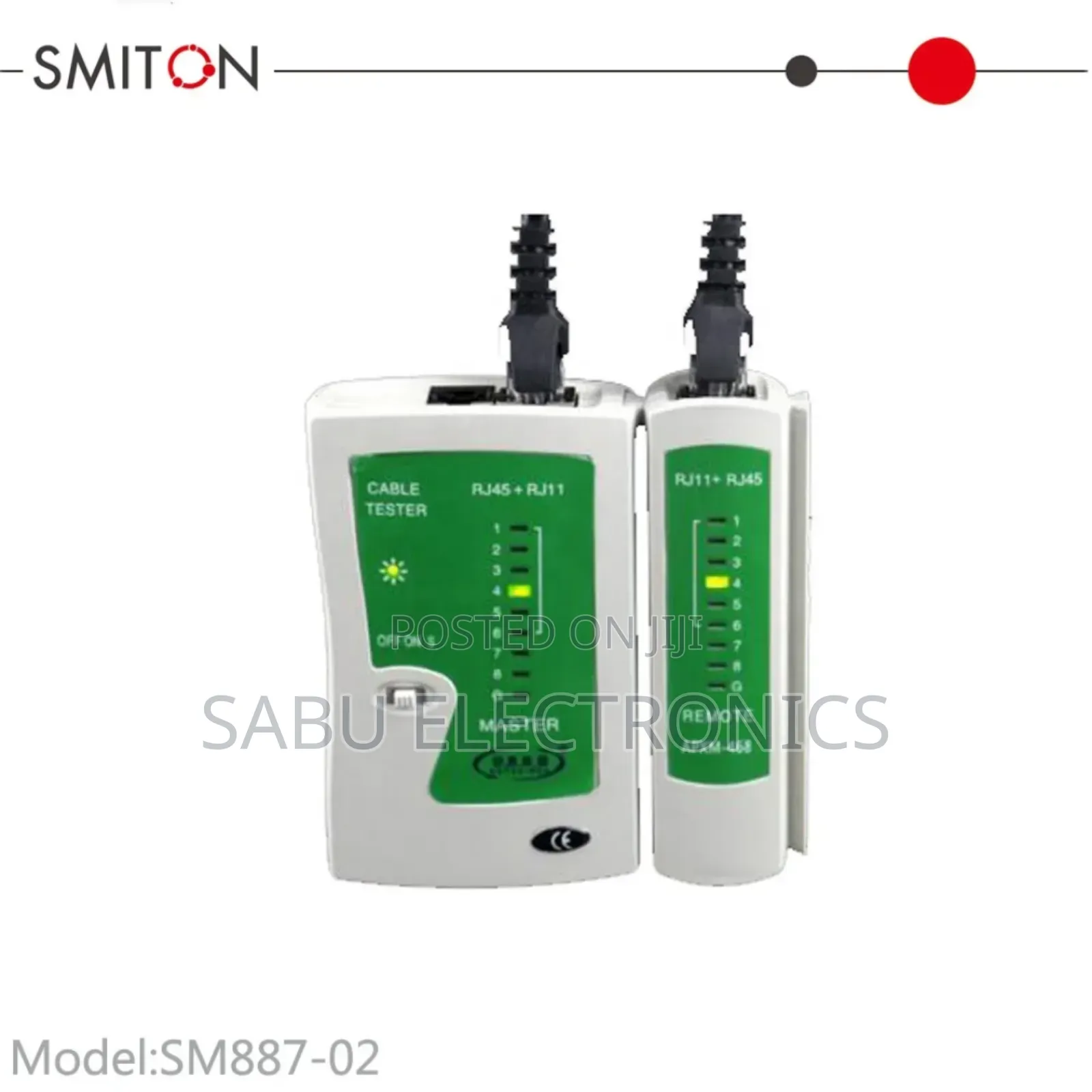 Network Cable Tester Rj45 + Rj11 – Lan Cable Testing Tool