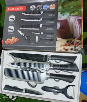 6 Piece Kitchen Knife Set