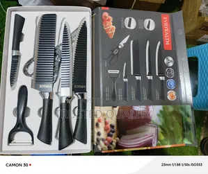 6 Piece Kitchen Knife Set