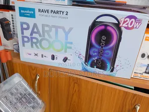 Anker Rave Party 2 Portable Speaker 120 Ipx4 16-Hour Playtime