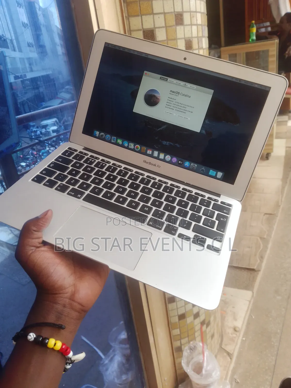 Laptop Apple MacBook Air 2015 4GB Intel Core i5 SSD 256GB