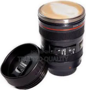 Camera Lens Style Coffee Mug
