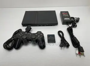 Sonyplaystation 2 Ps2 Console Complete Set With Games and Accessories