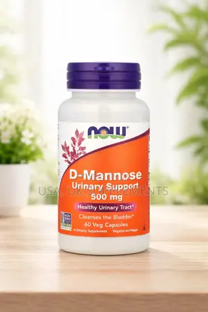 Now D-Mannose Urinary Tracy Support 500mg 60capsules