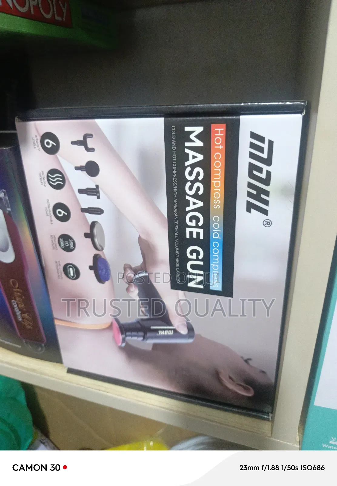 Hot and Cold Compress 6gear Massage Gun
