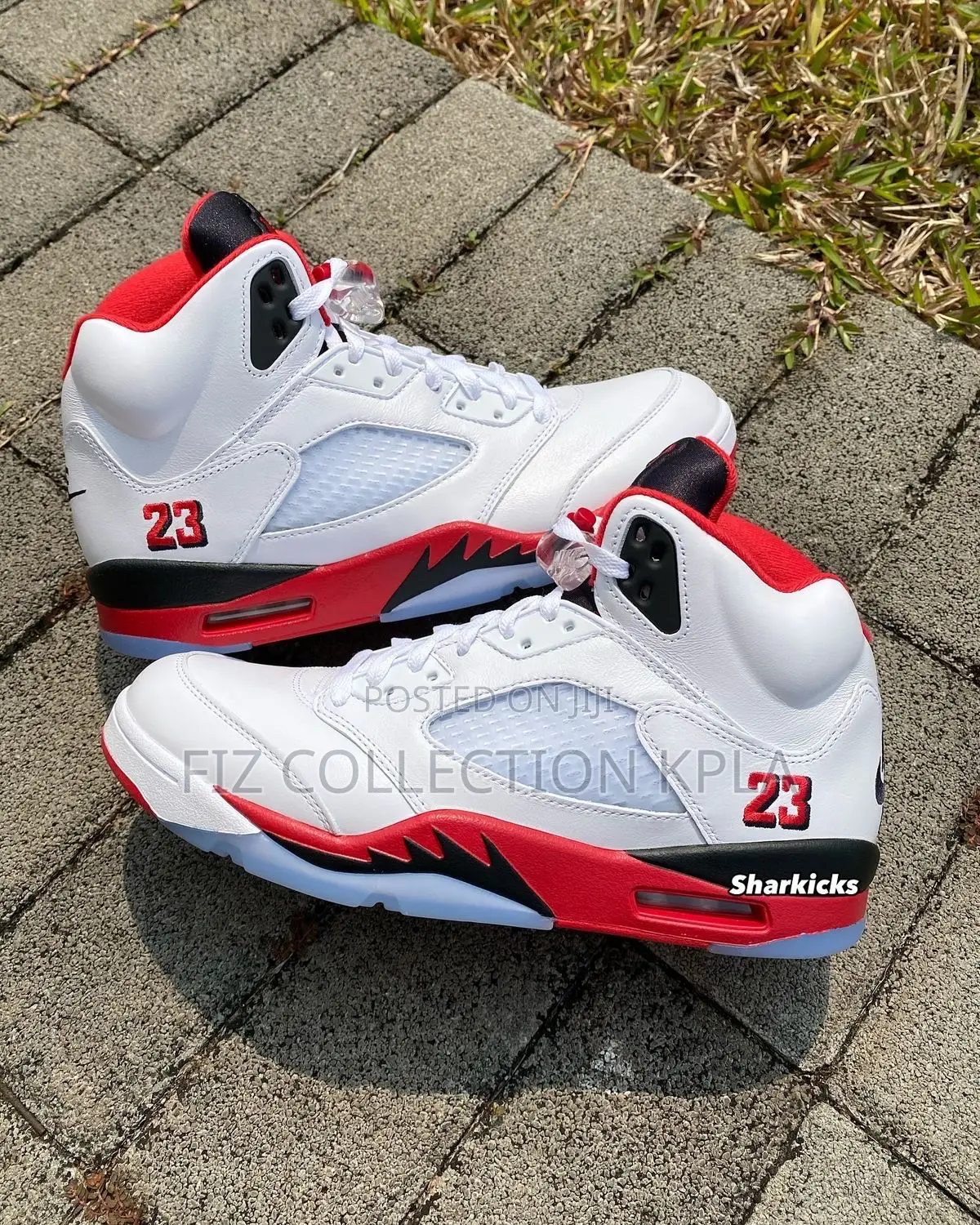 Airjordan 5 Fire Red Black