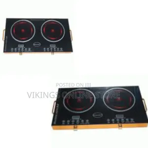 Silver Crest 2 Burner Infrared Cooker Hot Plate Stove -Black