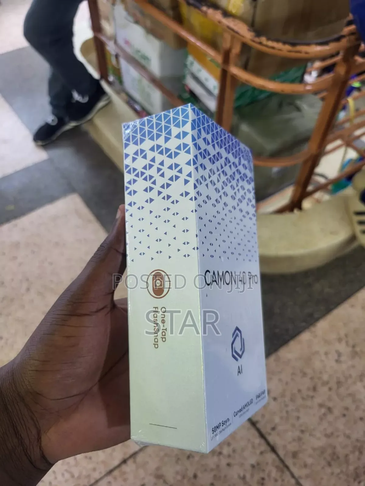 New Tecno Camon 40 Pro 5G 256 GB Gray