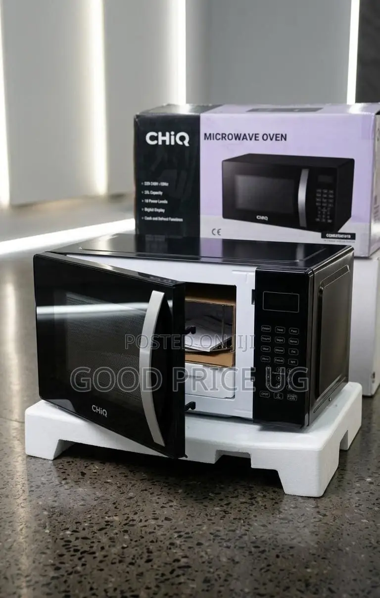 Chiq 25 Litres Digital Microwave - Dark Grey