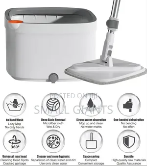 Spin Mop and Bucket Cleaning System