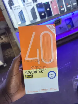 New Tecno Spark 40 Pro+ 256 GB Silver