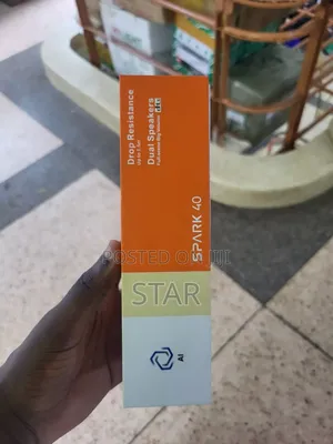 New Tecno Spark 40 Pro 256 GB Black