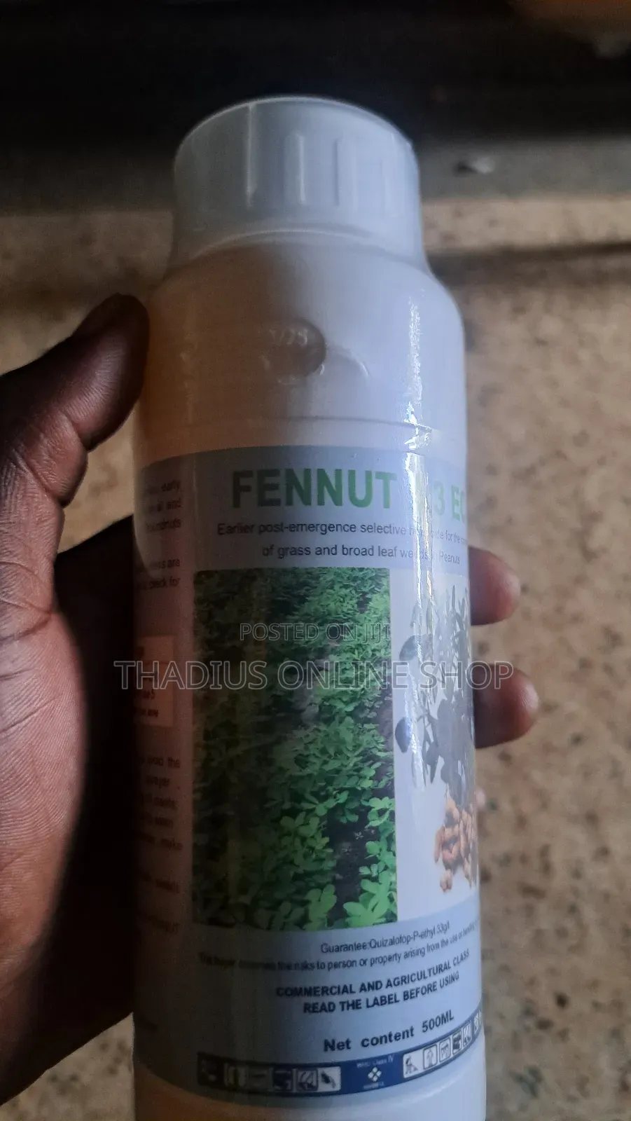 Fennut Weed Control in G-Nuts Garden