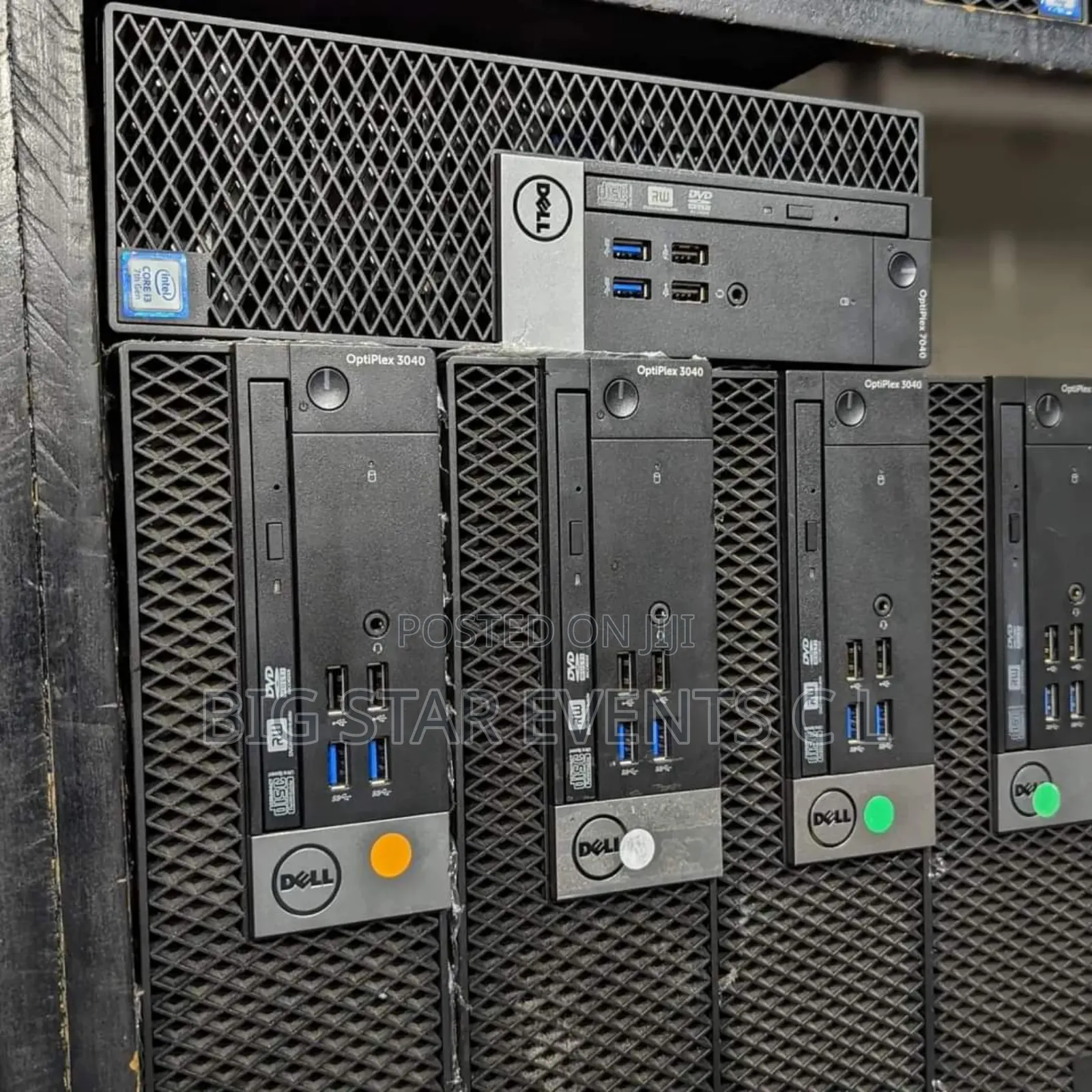 New Desktop Computer Dell 4GB Intel Core i3 HDD+SSD 500GB