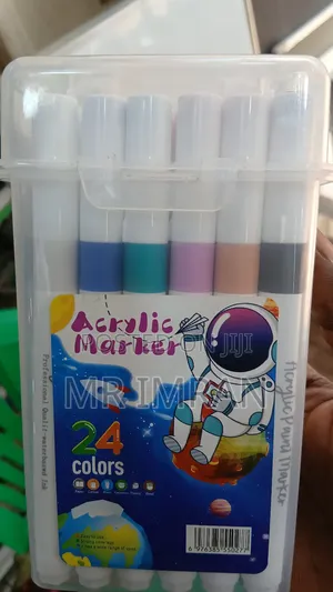 24 Professional Quality Acrylic Paint Markers