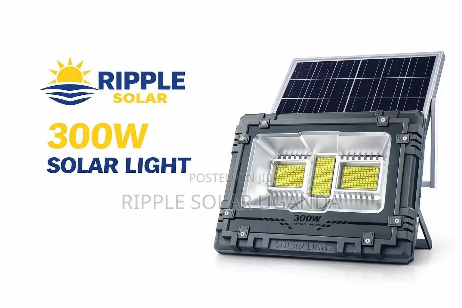 300w Solar Flood Light Security Waterproof Outdoor Kampala