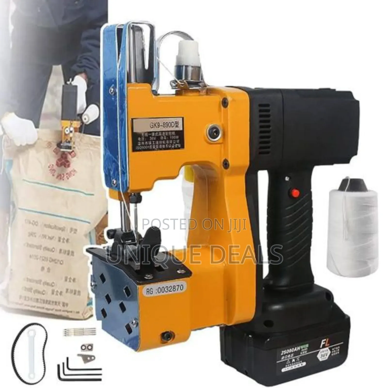 Bag Closer Closing Machine, Rechargeable Protable Sewing Machine,