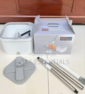 Lazy Spin Mop And Bucket Cleaning System