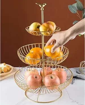 3 Tier Fruit Basket for Counter, Fruit Basket