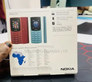 New Nokia 105 Black