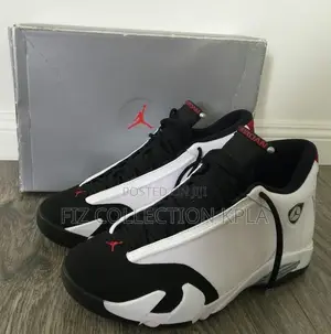 Airjordan 14 Retro Black Toe