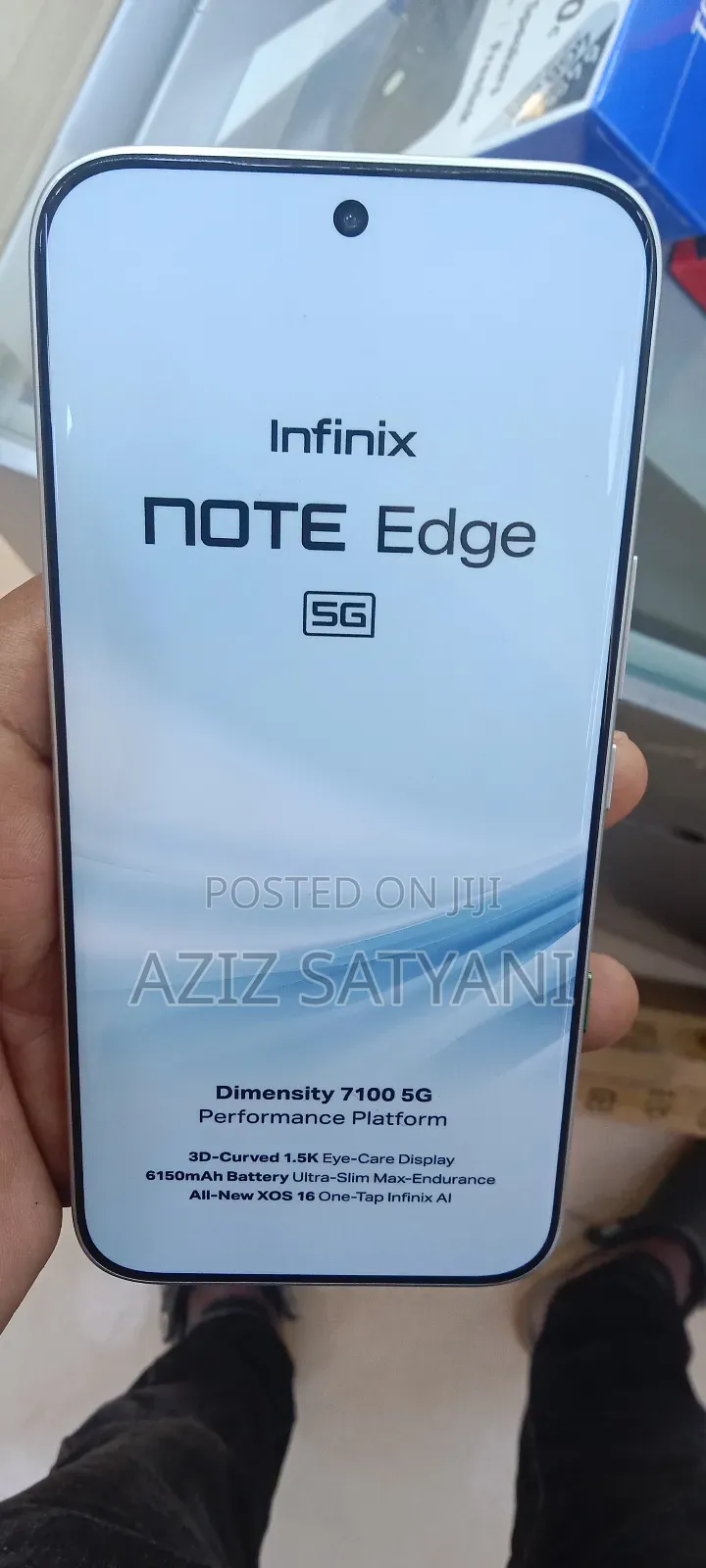 New Infinix Note Edge 256 GB