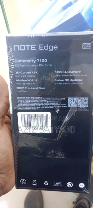 New Infinix Note Edge 256 GB