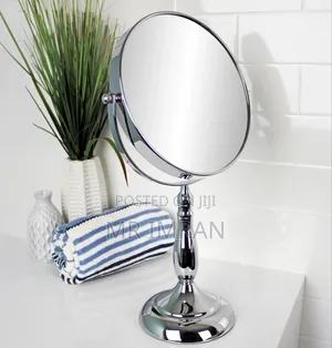 7x Magnifying Chrome Makeup Vanity Mirror