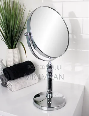 7x Magnifying Chrome Makeup Vanity Mirror