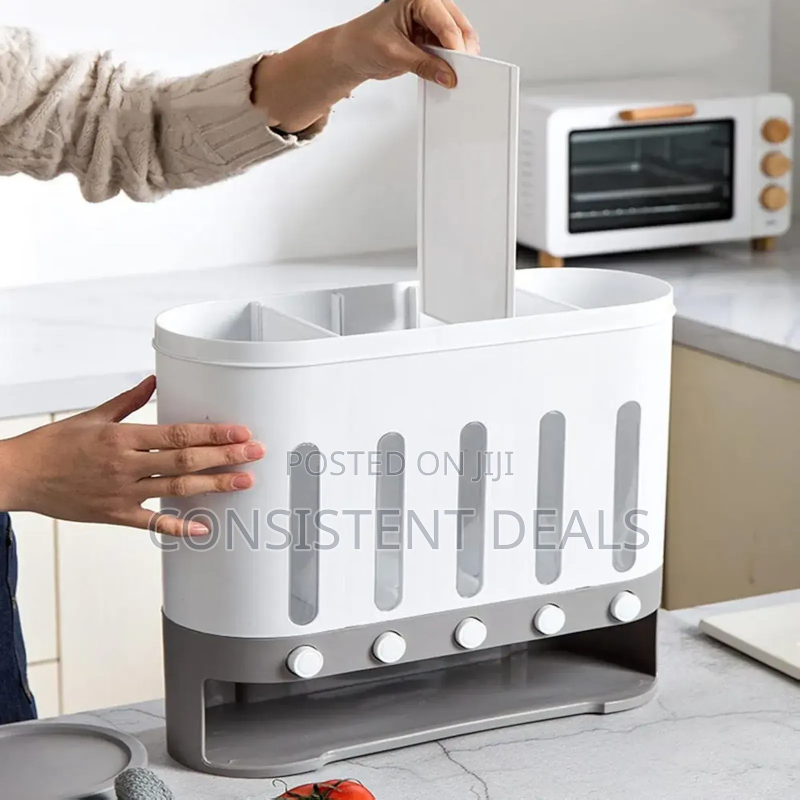 5 Partition Cereal Dispenser