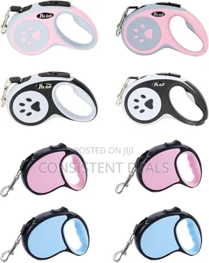 Retractable Dog Leash Single Handed Fast